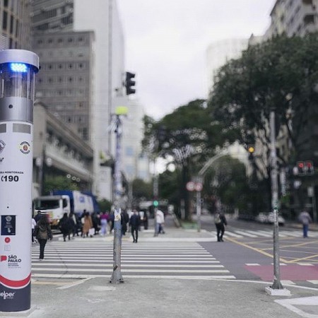 Entenda como funcionam os novos totens de monitoramento instalados no Centro de São Paulo