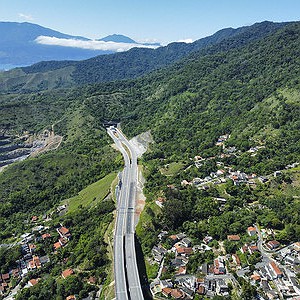 O Contorno Sul da Rodovia dos Tamoios será inaugurado nesta segunda-feira