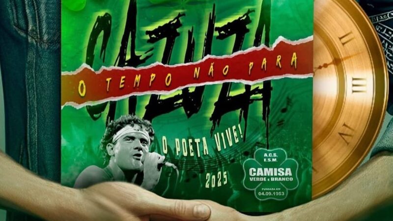Camisa Verde e Branco homenageia Cazuza no carnaval de 2025