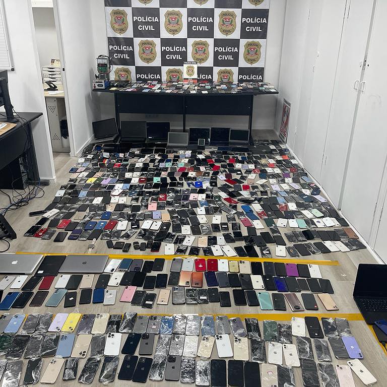 Mais de 10 mil celulares são recuperados durante operação da Polícia Civil em SP; entenda as próximas etapas