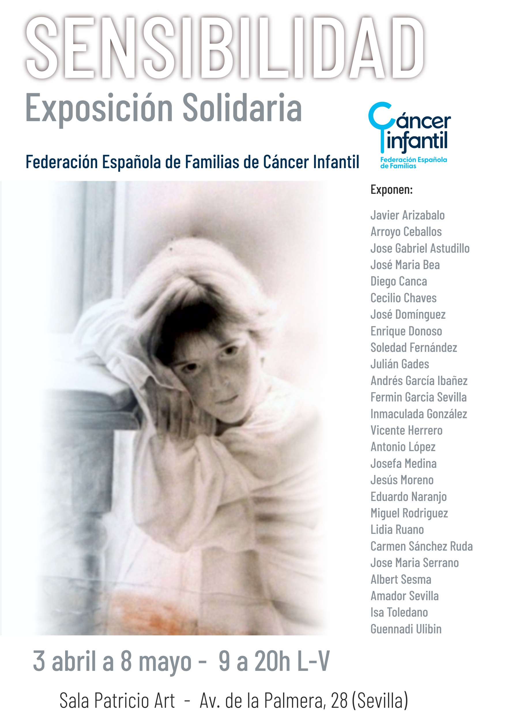 Grandes artistas do Panorama Artístico Espanhol unem-se para apoiar a Federação Espanhola de Famílias com Câncer Infantil