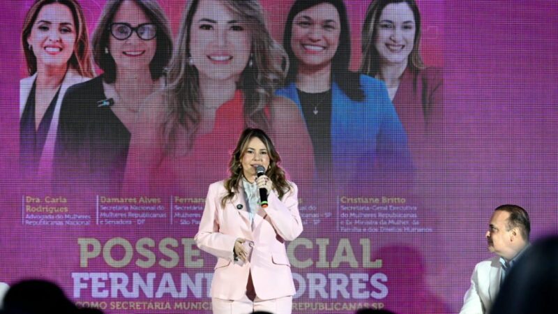 Fernanda Torres assume como nova secretária do Mulheres Republicanas na Capital Paulista